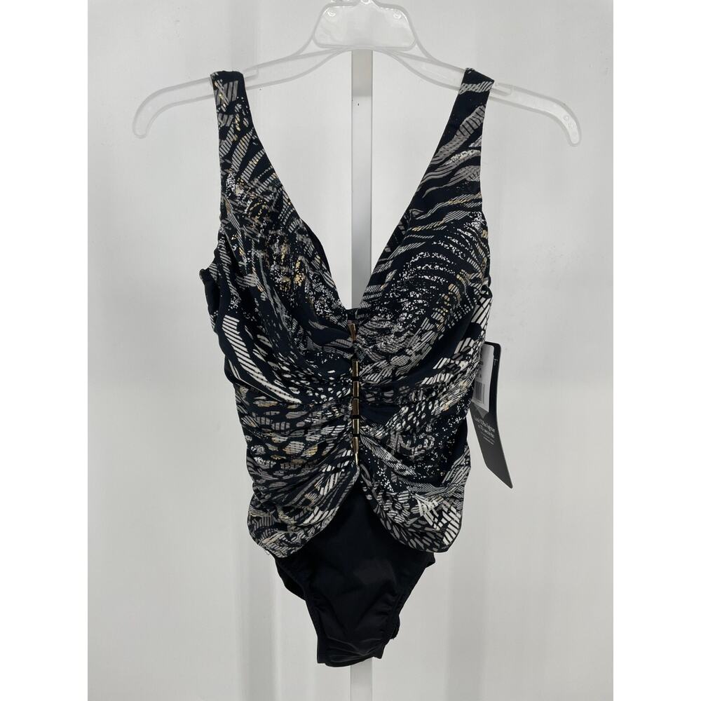 Miraclesuit Womens Monteverde Charmer One Piece Swimsuit 8 Soft Cup Bra 6537369